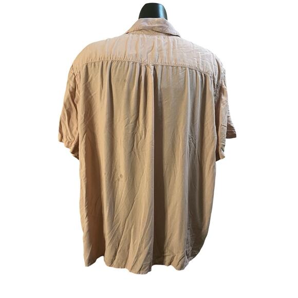 Original Use Tropical Sunset Button-Up Shirt – Size XXL - Picture 2 of 7